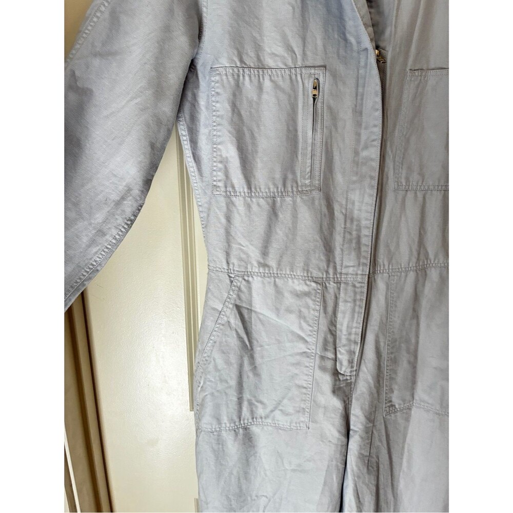 Outerknown Station Utility Jumpsuit Heather Blue Sz M - Picture 6 of 6